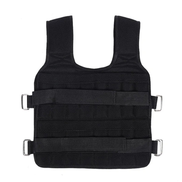 20KG Loading Weight Vest Boxing Train Fitness Equipment Gym Adjustable Waistcoat Exercise Sanda Sparring Protect Sand Clothing