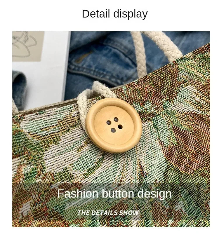 Portable Hand Bag Linen Bag Women Ins Style Students Handbags Fashion Ladies Top-handle Bags Designer Luxury Сумка Женская Bolsa