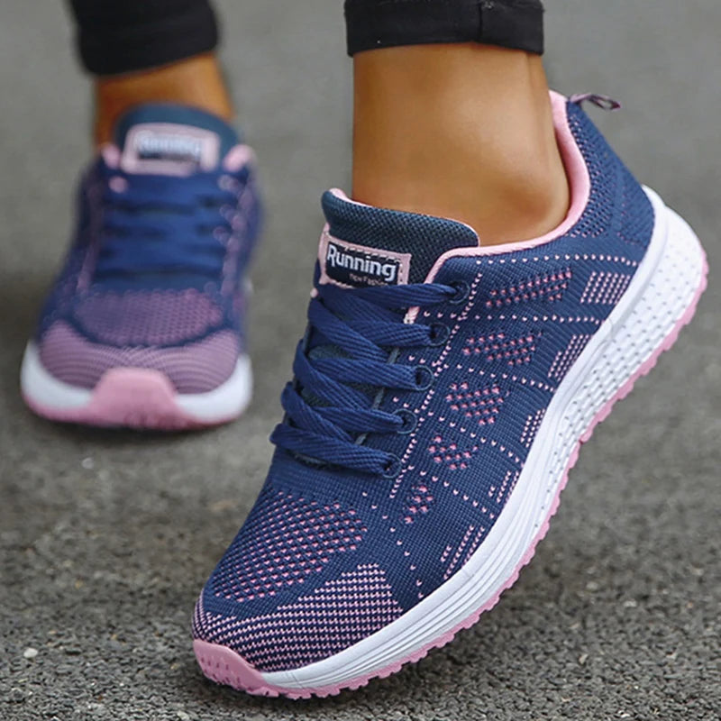 Women Flats Fashion Lightweight Shoes Women Lace Up Nurse Shoes Round Toe Sneakers Women Shoe Walking Shoes Woman Plus Size