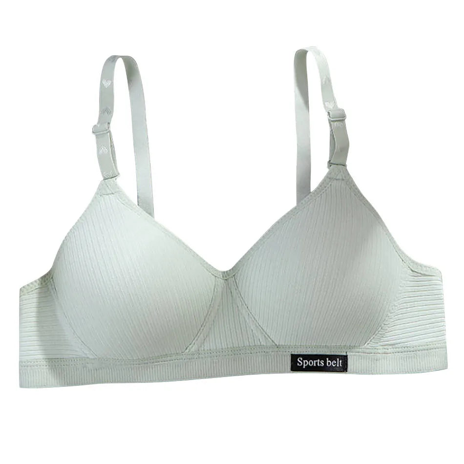 Girl Training Bras Cotton Underwear Back Buckle Design Bralette Adolescent Comprehensive Breathable Teenager Girl Sport Tops Bra
