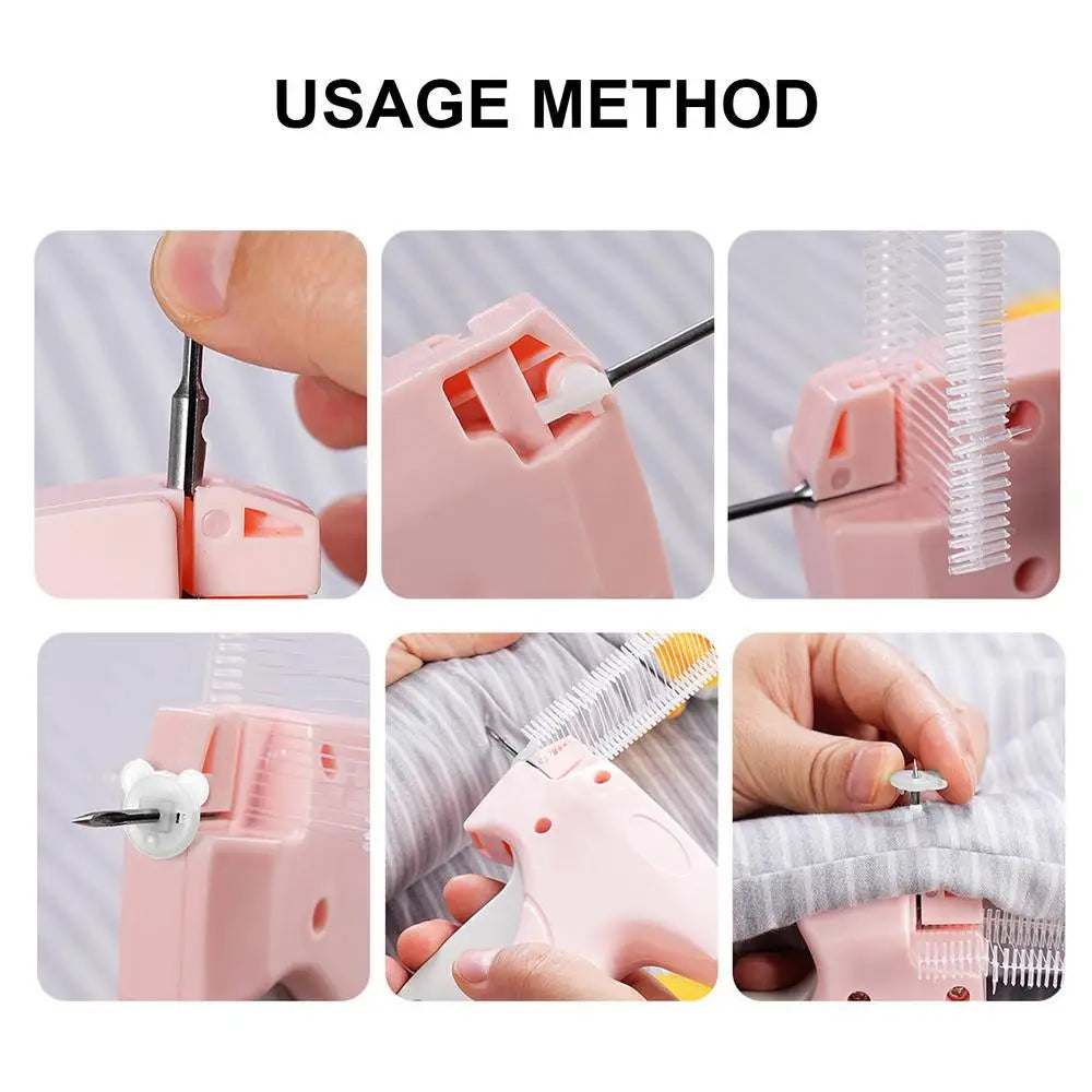 Quick Clothing Fixer Mini Sewing Tool Stitching Speed Clothing Fixer Quick Sewing Portable Fixer Portable Mini Handheld Tools
