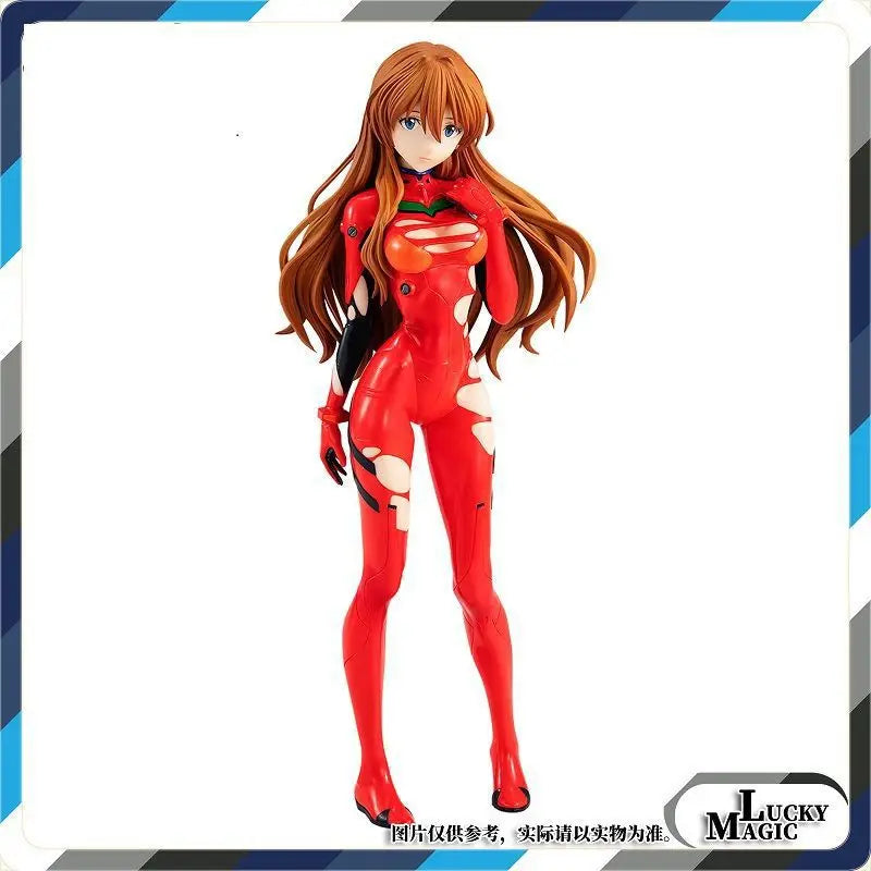 New Genesis Evangelion Figure EVA Ayanami Rei Asuka Two-Dimensional Model Chassis Desktop Ornament Gift Doll Toy