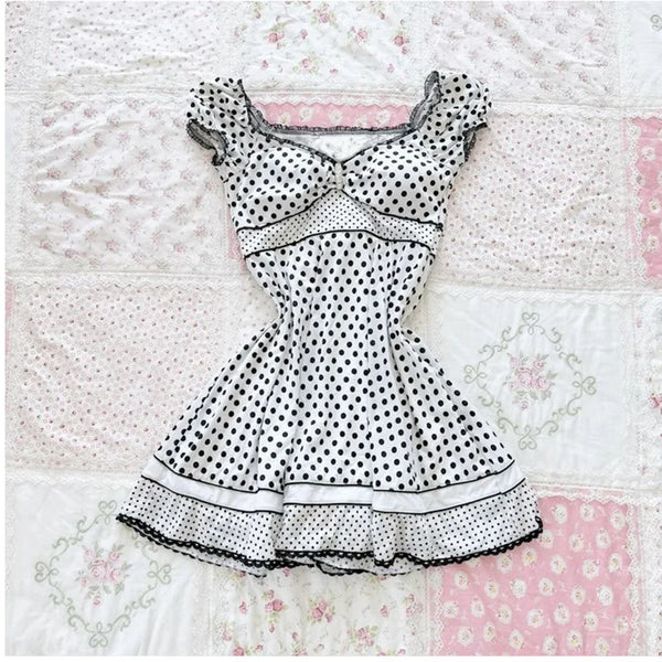 Gothic Harajuku Vintage Y2K Women's Dress Sexy Slim Chic Casual Lace-up Design Halter Neck Dresses Punk Rock Emo Girl Streetwear