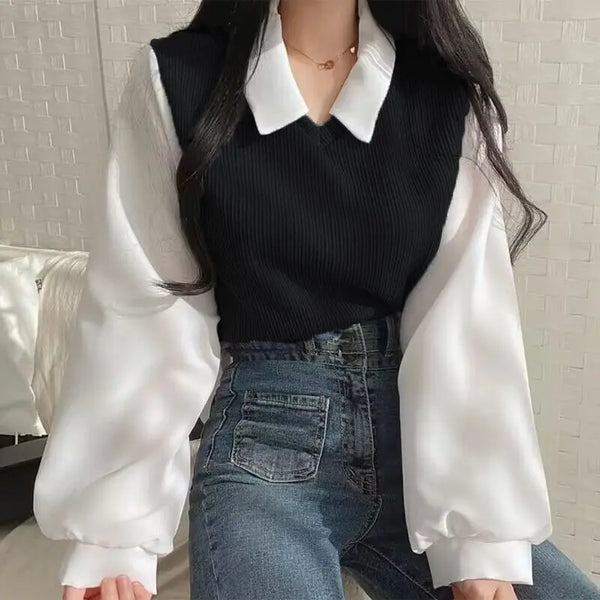 False Two-piece Polo