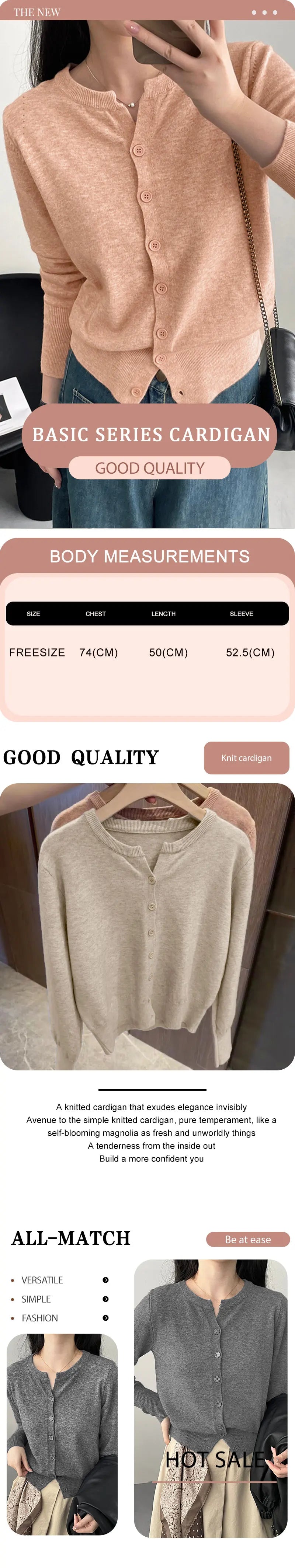 New Fashion Women's Thin Fleece Knit Loose Short Cashmere Sweater Round Neck, Warm Korean Sle Casual Female Sweater Top Cloting