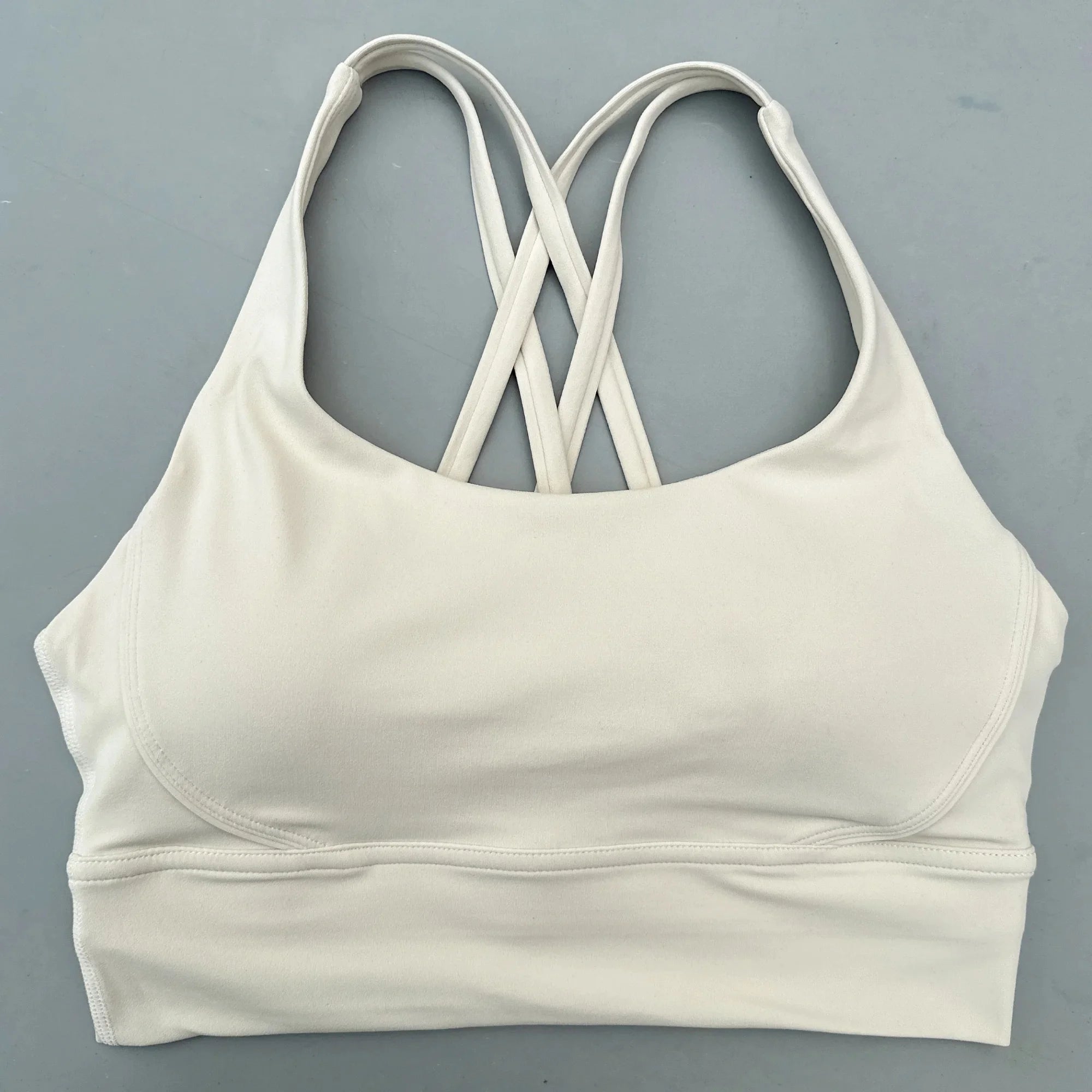 Solid Color Fitness sport Bra Women Cross soft high strength Tight Top Comprehensive Training Gym Yoga Underwear With Chest Pad
