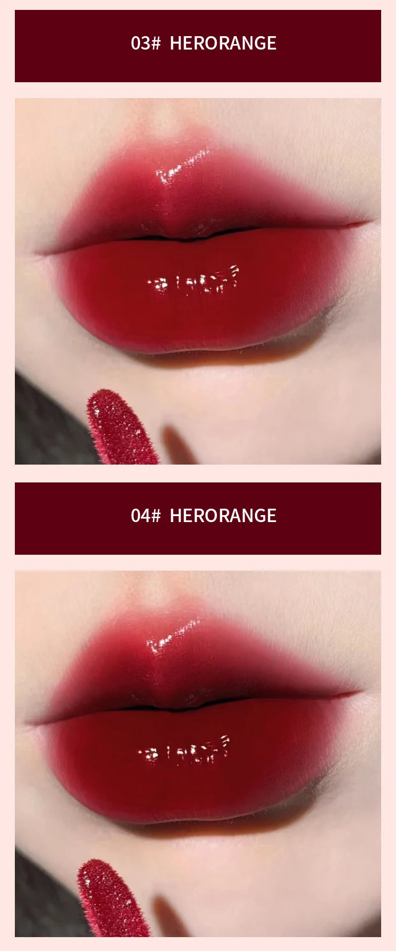 Punk Juice Red Lip Gloss Black Mirror Water Light Lip Glaze Jelly Glass Lip Oil Waterproof Lipstick Nude Clear Tint Makeup