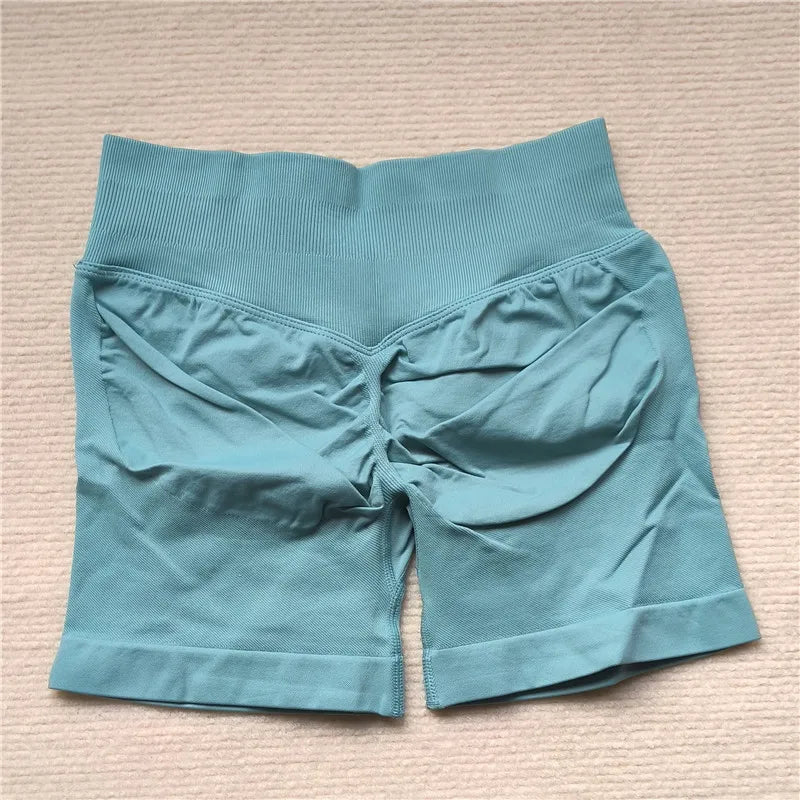 Gym Running Shorts Scrunch Butt Shorts Women Biker Cycling Shorts Seamless Leggings Sexy Athletic Yoga Shorts