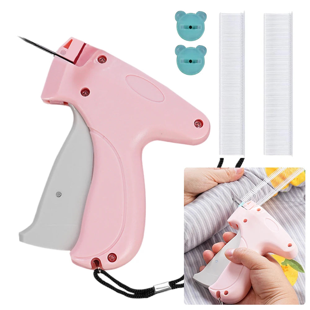 Portable Stitchy Quick Clothing Fixer Stitch Guns for Clothes Quick Repair Garment Sewing Handheld Tagging Guns Sewing Machine
