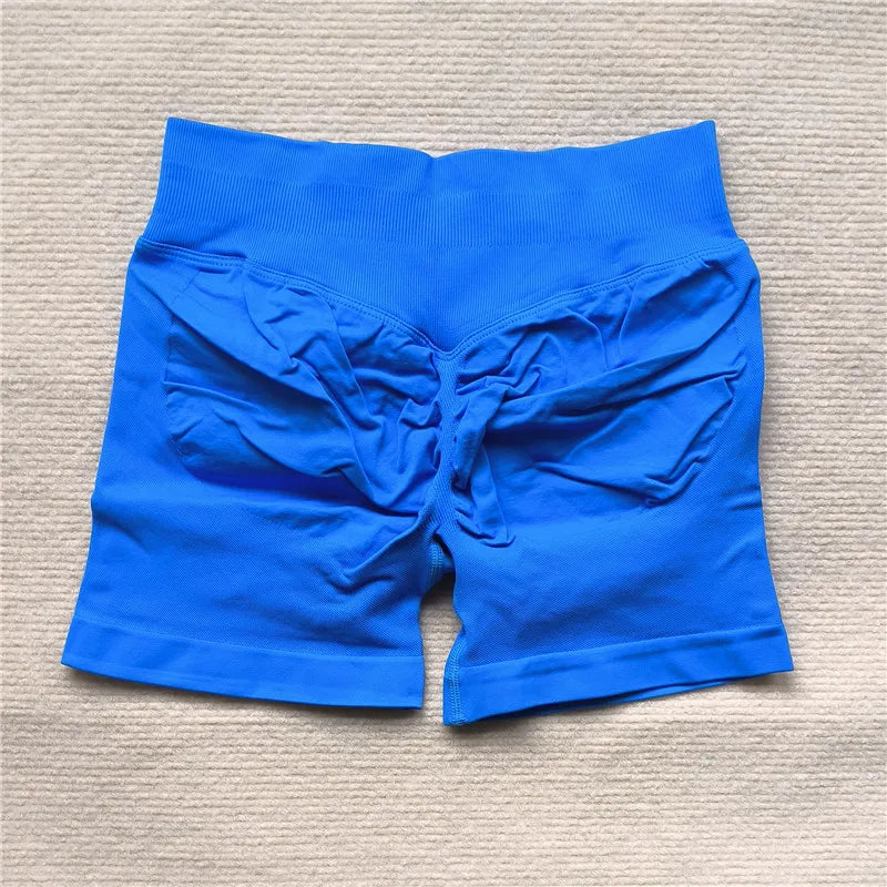 Gym Running Shorts Scrunch Butt Shorts Women Biker Cycling Shorts Seamless Leggings Sexy Athletic Yoga Shorts