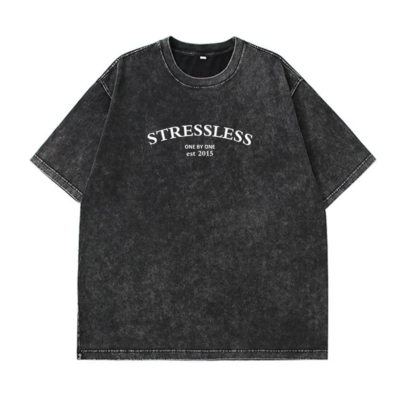 Cotton Washed T-shirt for Women New Attitude Fashion Leopard Prints Tops Loose O-Neck Oversized Short Sleeve Y2k Female Clothes