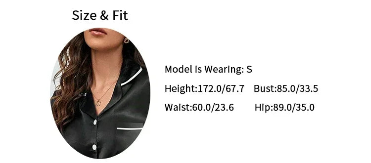 Plus Size Autumn and Winter Silk Pajamas Women Tops and Pants Solid Casual Soft Nightwear Buttons Cardigan Sleepwear Homewear