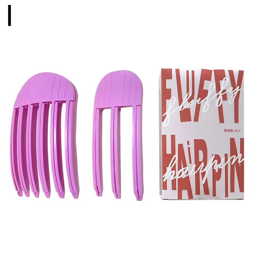 New High Head Top Artifact Wind Shaping Comb Hair Roots Naturally Fluffy Lazy Traceless Hair Clip Hair Fluffy Shaping Artifact