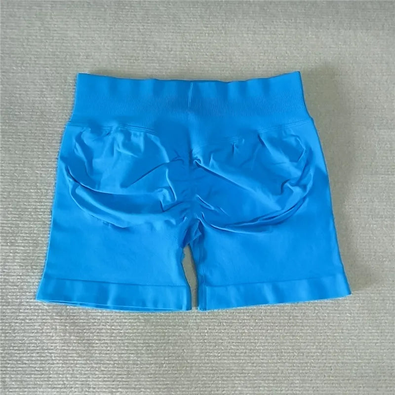 Gym Running Shorts Scrunch Butt Shorts Women Biker Cycling Shorts Seamless Leggings Sexy Athletic Yoga Shorts