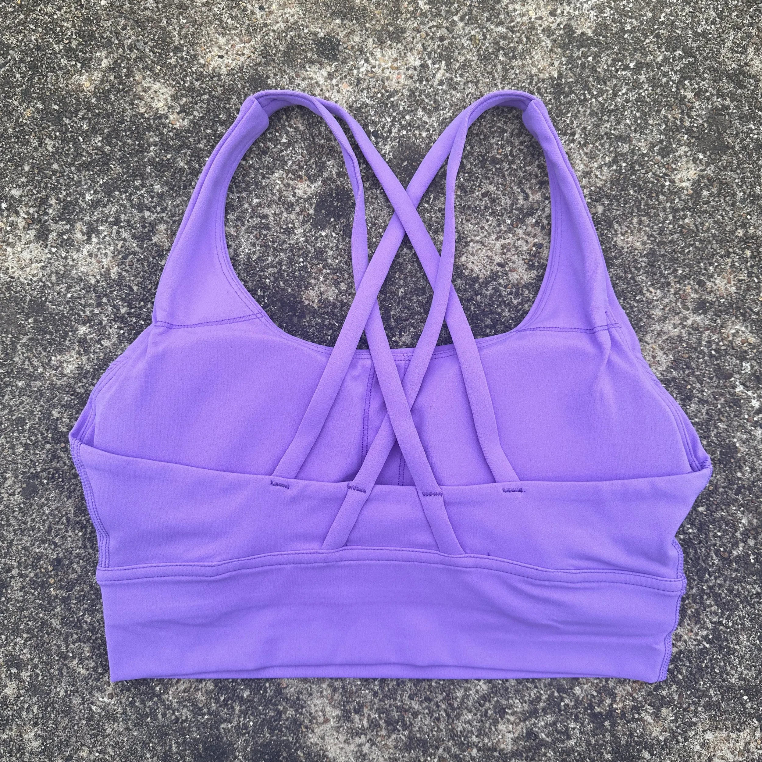 Solid Color Fitness sport Bra Women Cross soft high strength Tight Top Comprehensive Training Gym Yoga Underwear With Chest Pad