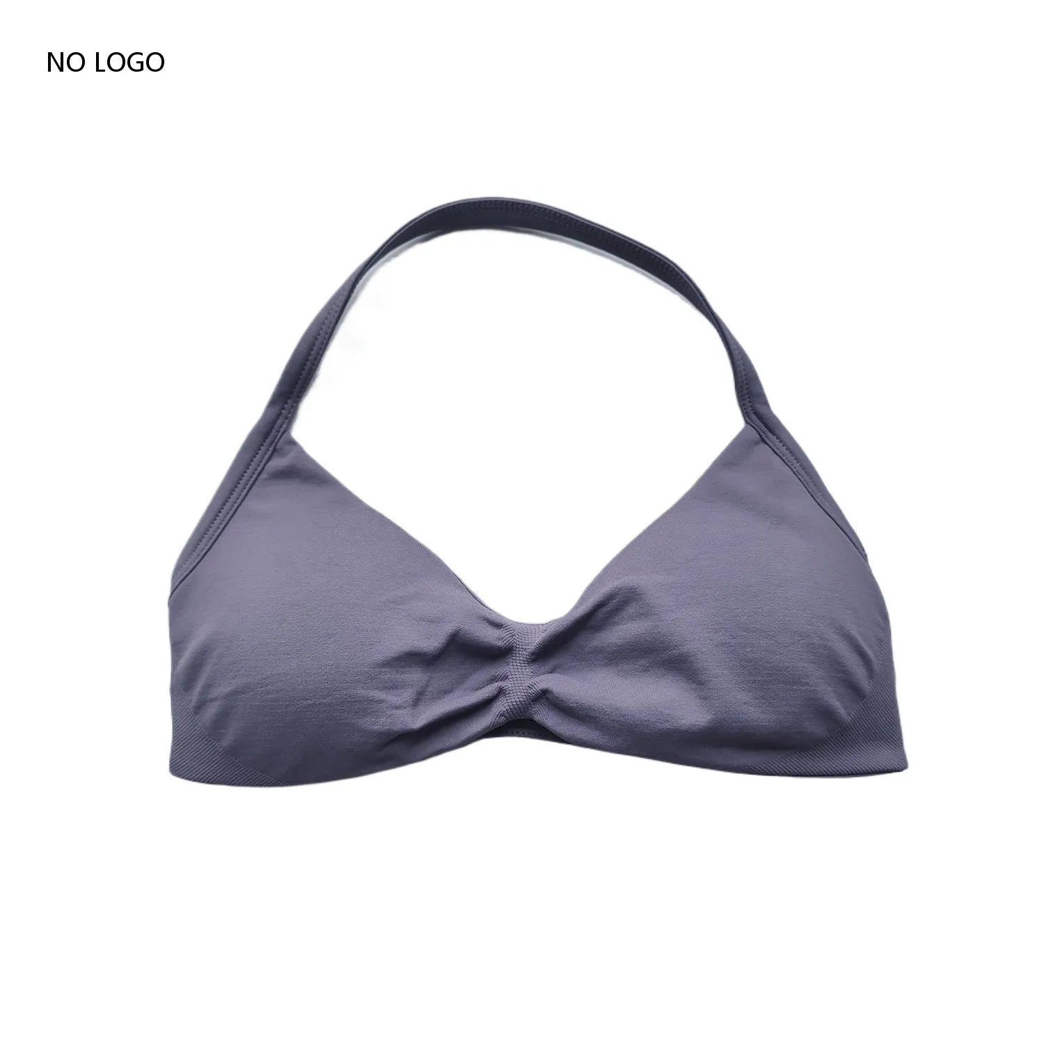 ARFTE Sports Bra Strappy Backless Yoga Gym Bra Removable Cups Women Workout Clothing Gym Top Halter Sport Bras