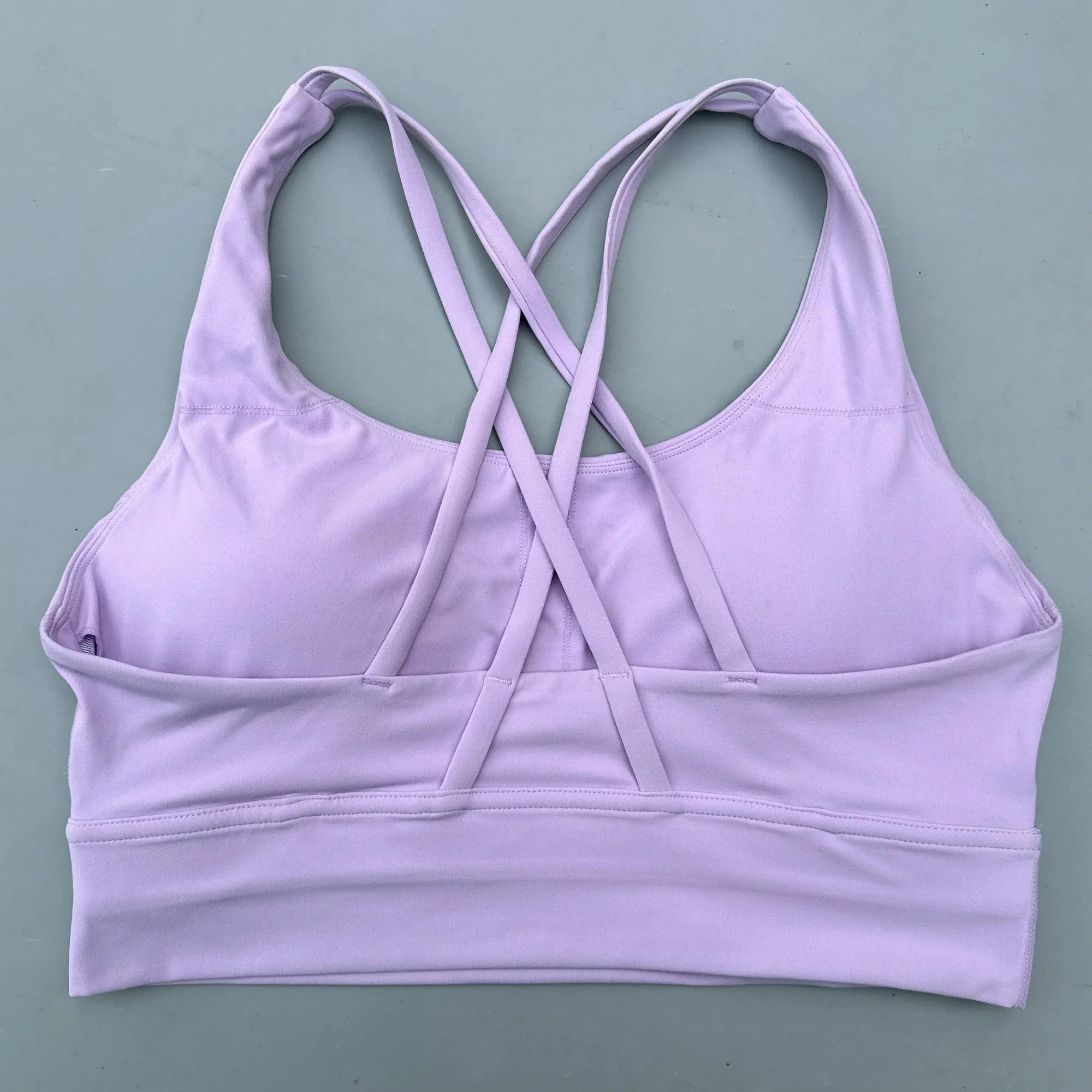 Solid Color Fitness sport Bra Women Cross soft high strength Tight Top Comprehensive Training Gym Yoga Underwear With Chest Pad