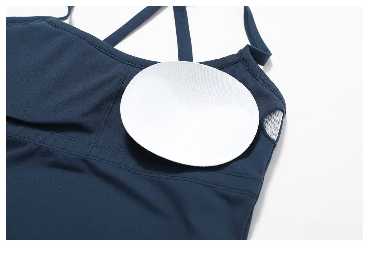 Women Cross Back Yoga Sports Bra Breathable Shock Proof Gym Workout Fitness Push up Top Yoga Running Active Sportswear Vest Bra