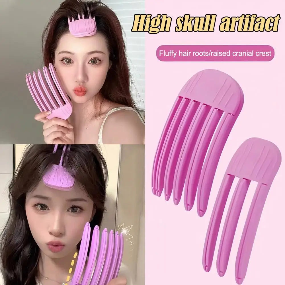 New High Head Top Artifact Wind Shaping Comb Hair Roots Naturally Fluffy Lazy Traceless Hair Clip Hair Fluffy Shaping Artifact