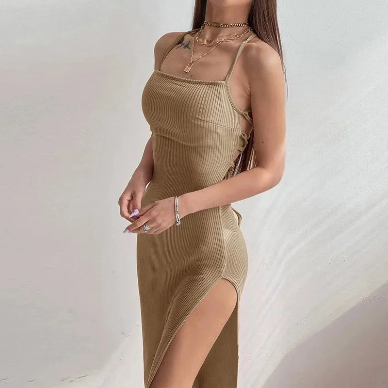 Sexy Black Long Dress