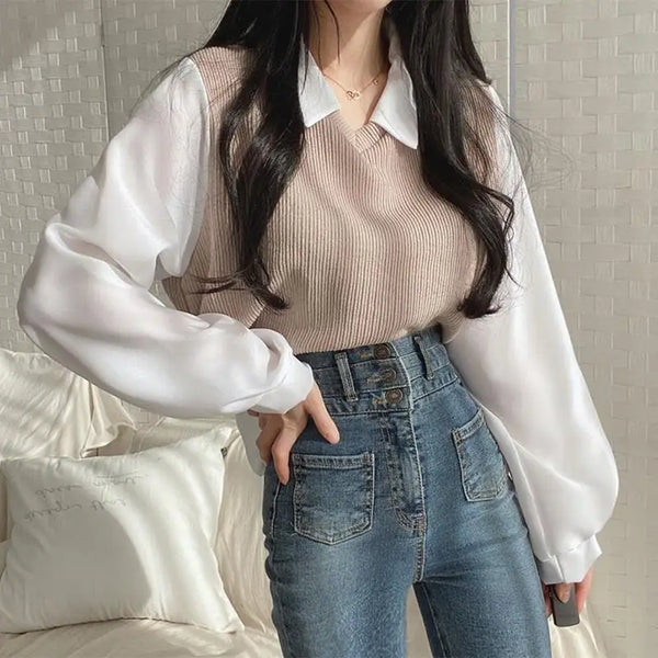 False Two-piece Polo