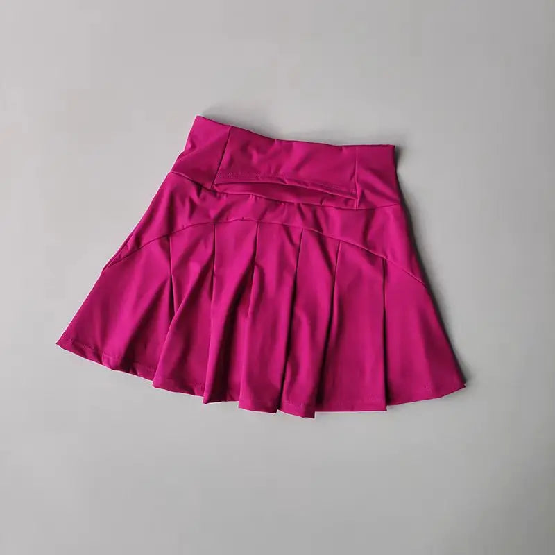 Summer High Waist Sports Short Skirt Lined Shorts Fitness Yoga Quick Dry Running Sport Skirts Tennis Skirt Golf Wear for Women