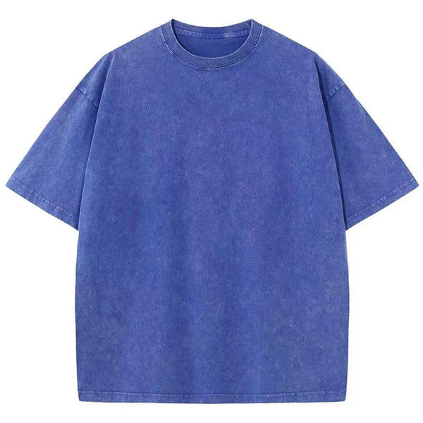 Summer Cotton Washed T-shirt