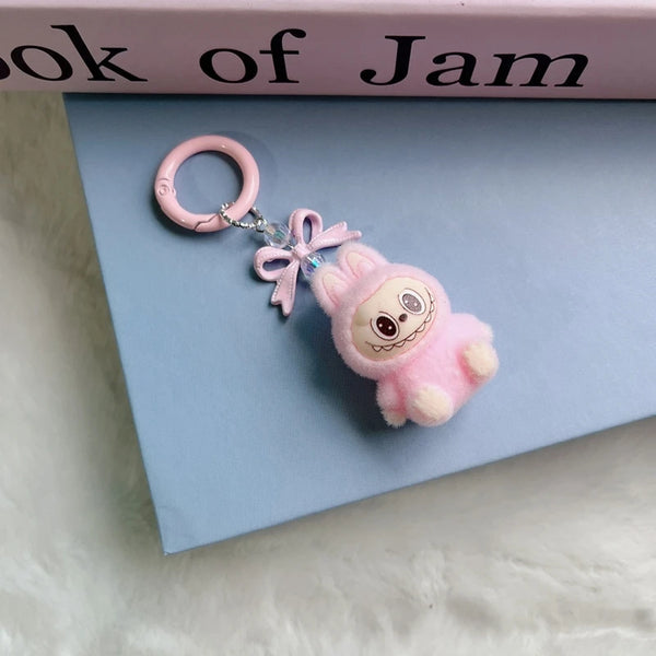 Kawaii Keychain Plush Aesthetics Keychains Cute Keychain for Bags Wedding Party Accessories Keychains Women Gifts
