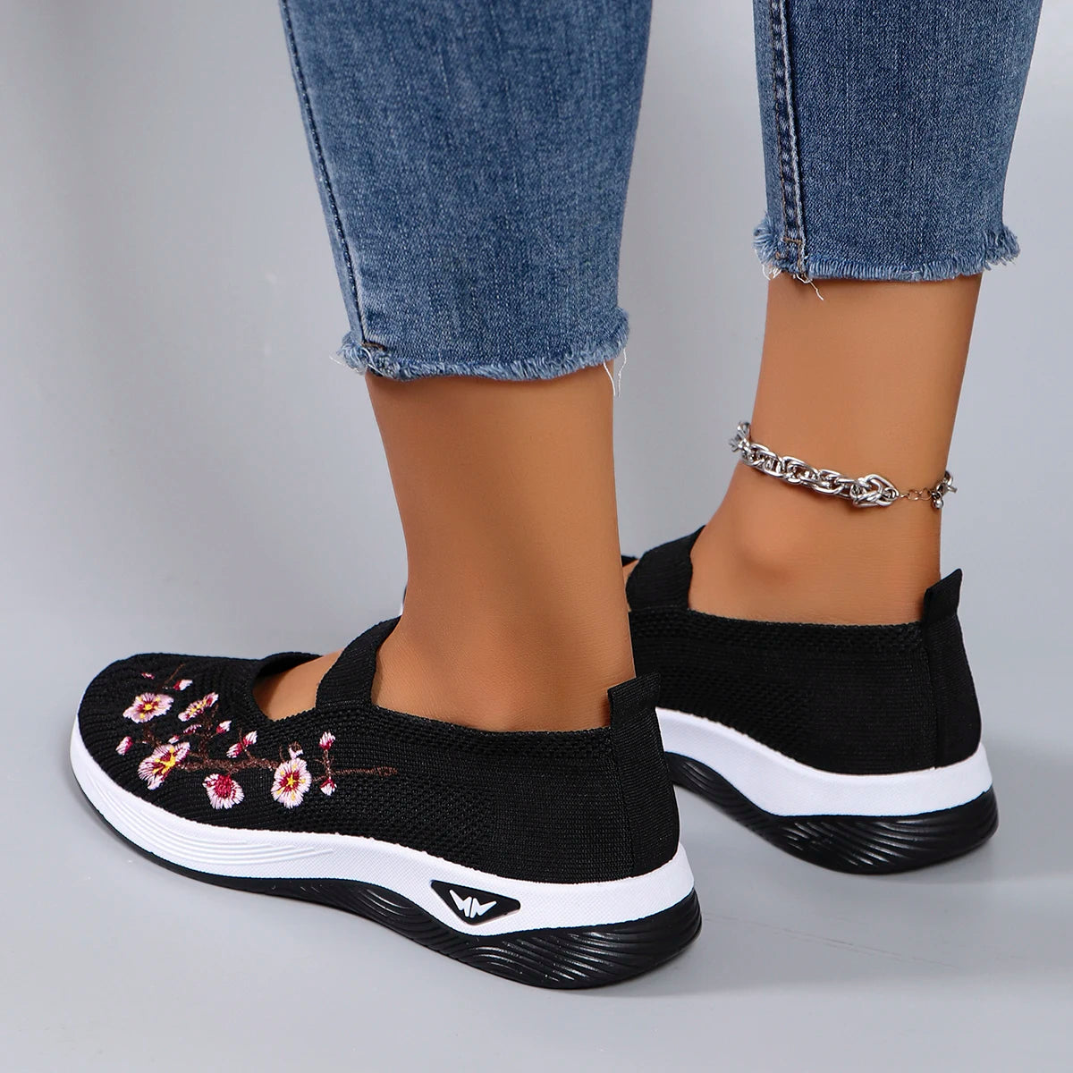 Women's summer breathable mesh flat shoes women's shoes casual sports shoes, clearance free shipping