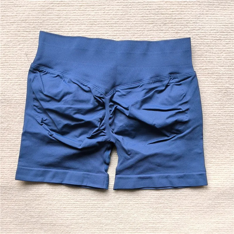 Gym Running Shorts Scrunch Butt Shorts Women Biker Cycling Shorts Seamless Leggings Sexy Athletic Yoga Shorts