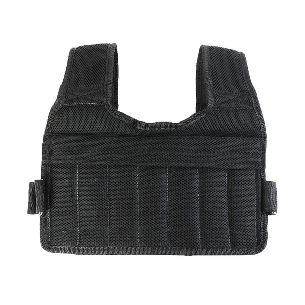 1 - 110LBS Adjustable Weighted Vest Running Loading Weighted Vest Training Workout Fitness Adjustable Waistcoat Jacket Man Women