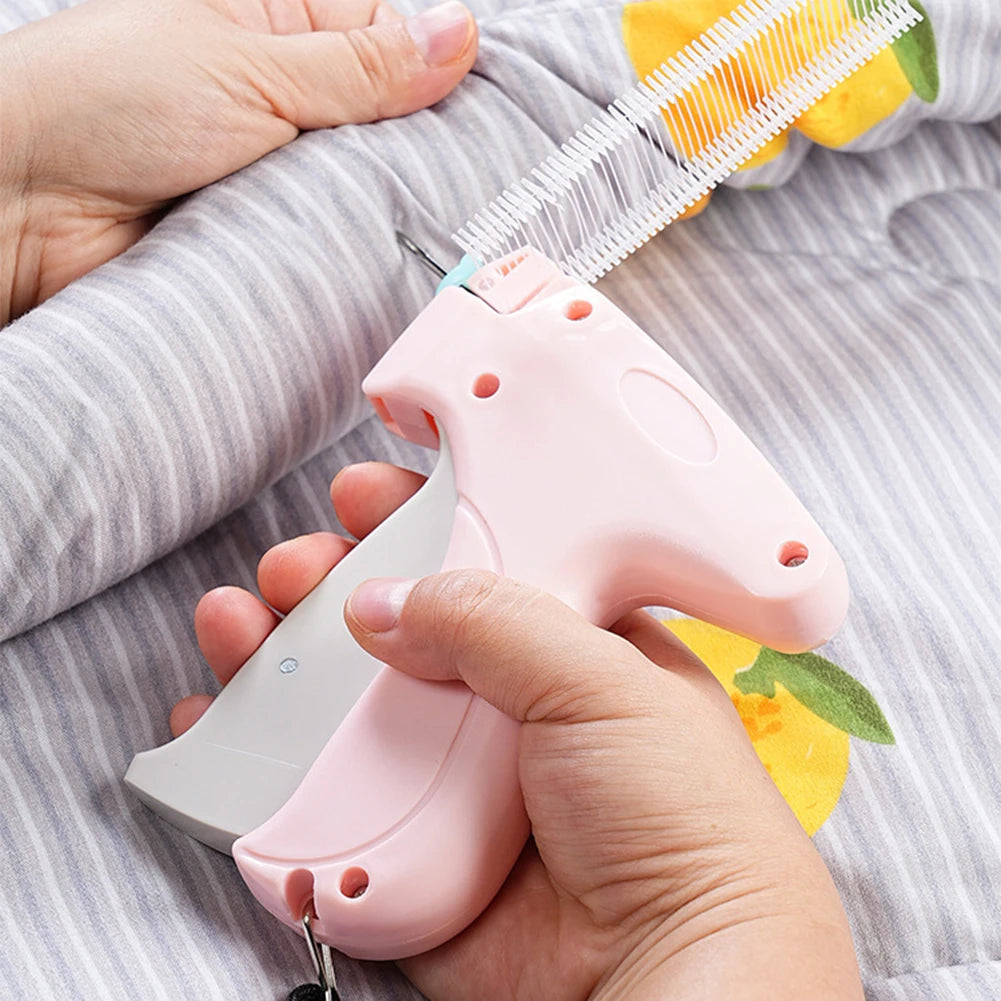 Portable Stitchy Quick Clothing Fixer Stitch Guns for Clothes Quick Repair Garment Sewing Handheld Tagging Guns Sewing Machine