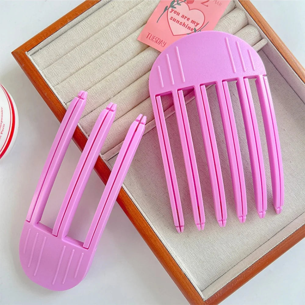 4/2/1pcs New Heatless Hair Care Roots Natural Fluffy Hair Clip No Heat Hair Curler Styling DIY Hair Styling Fluffiness Tool