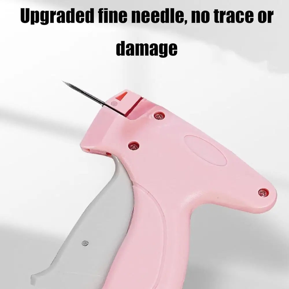 Portable Quick Clothing Fixer With Buckles Micro Stitch Tag Gun for Clothes Fixer Tool Quilt Tacking Gun Fastener Clip