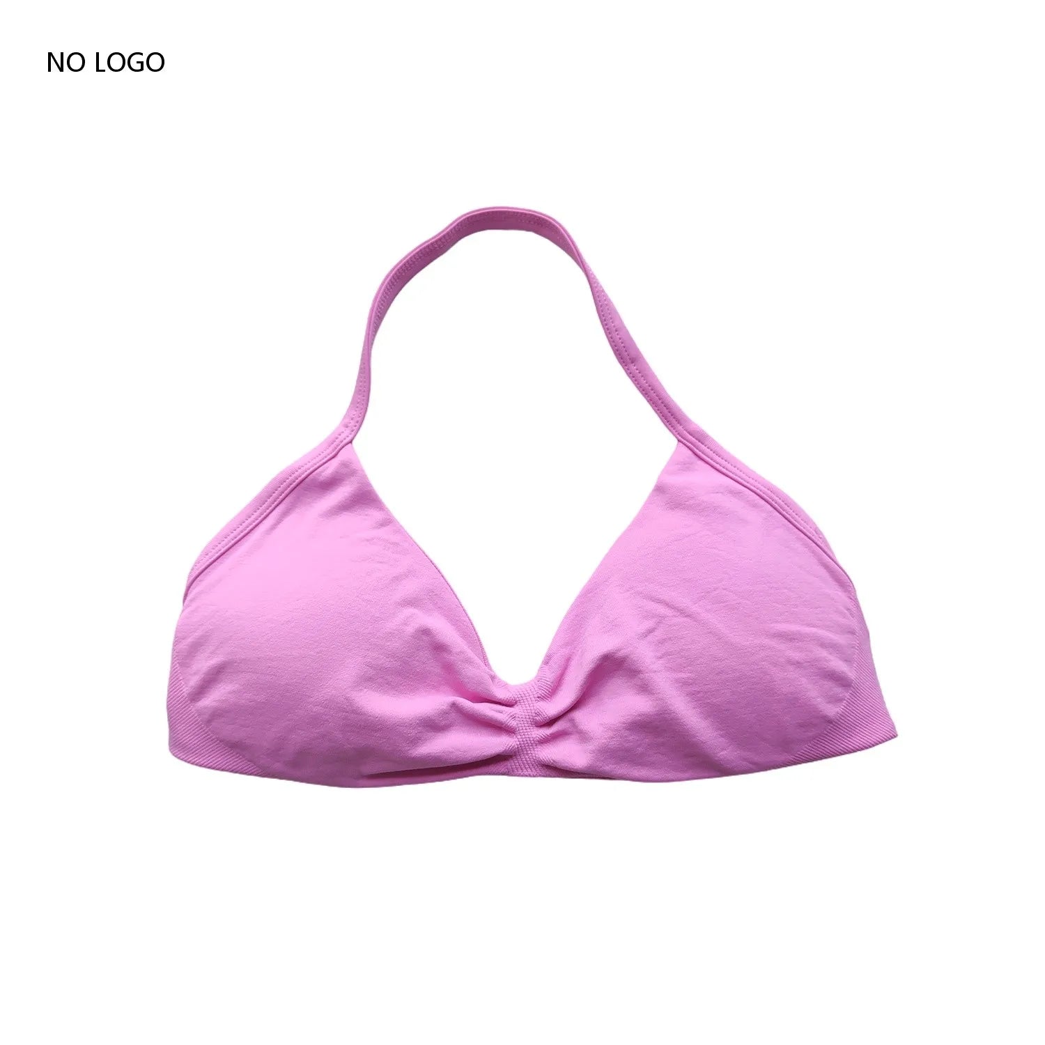 ARFTE Sports Bra Strappy Backless Yoga Gym Bra Removable Cups Women Workout Clothing Gym Top Halter Sport Bras