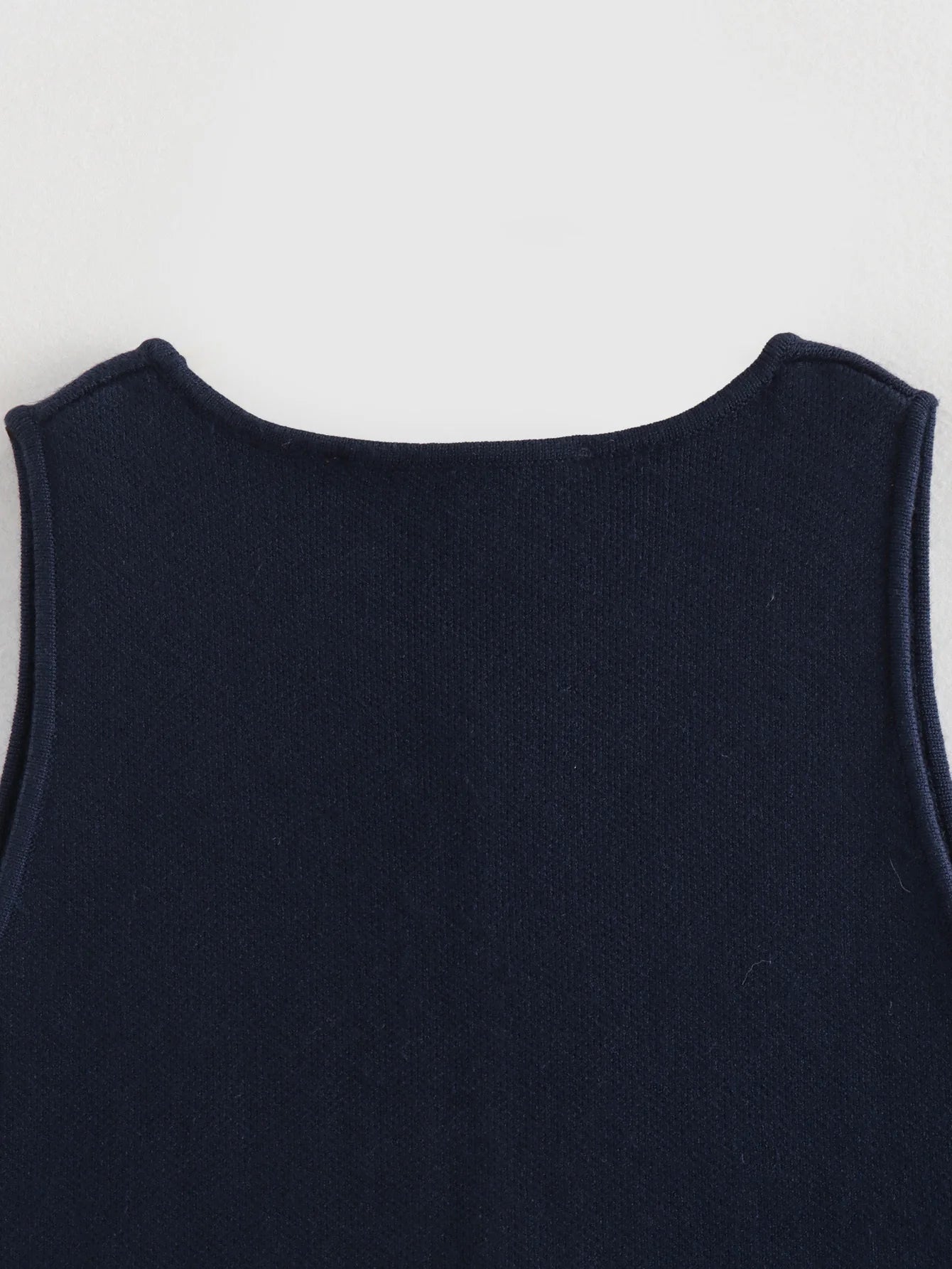 TRAF White Knit Crop Top Women Button Short Tops Woman 2024 Summer Tanks Camis Tops for Women Streetwear Vest Tank Top Female