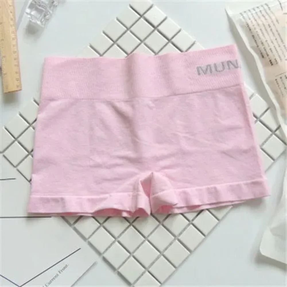 4pcs Safety  Female Panties Pants For Women Seamless Body Shaping Casual Short Ladies Boxer Briefs Boyshorts Cotton Underwear