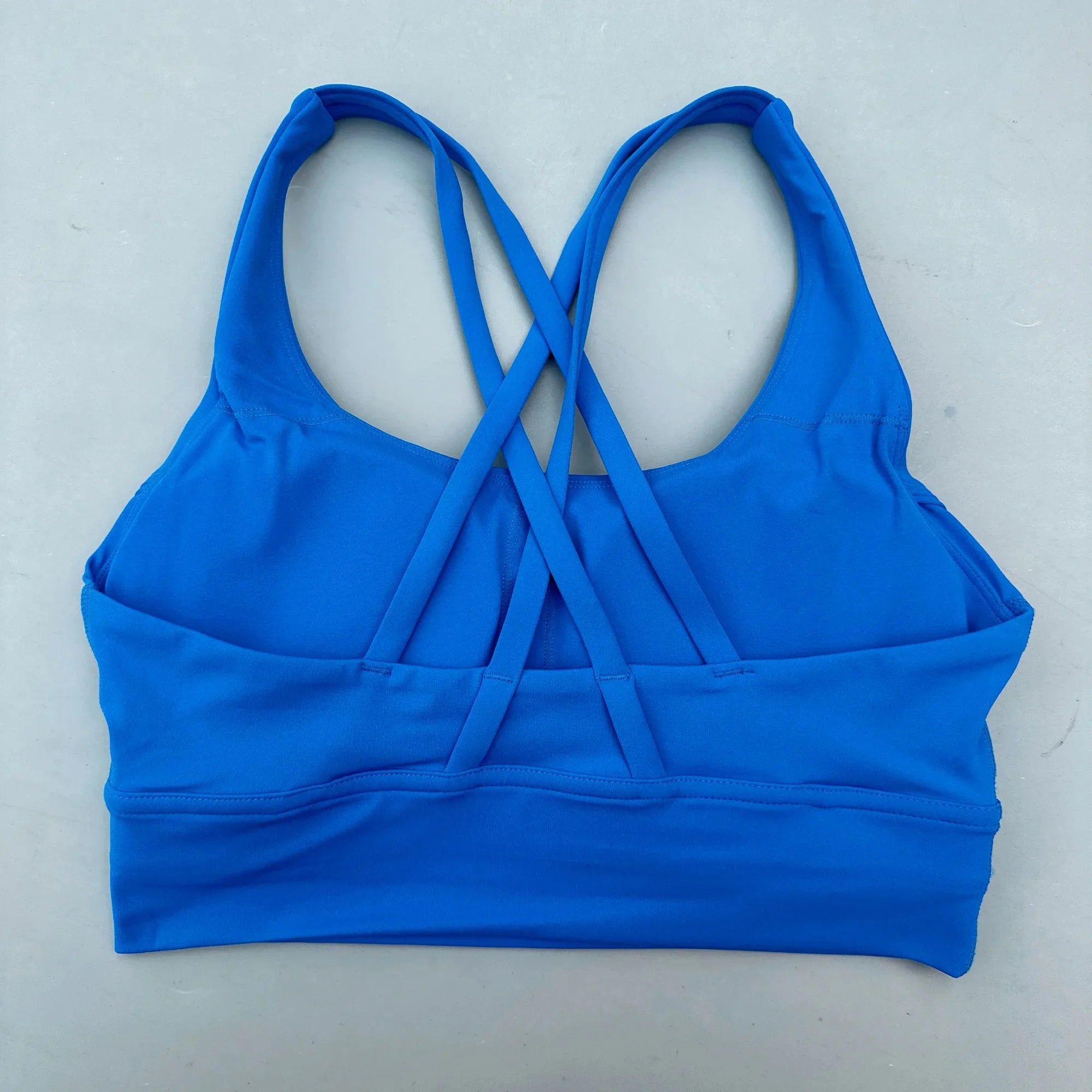 Solid Color Fitness sport Bra Women Cross soft high strength Tight Top Comprehensive Training Gym Yoga Underwear With Chest Pad