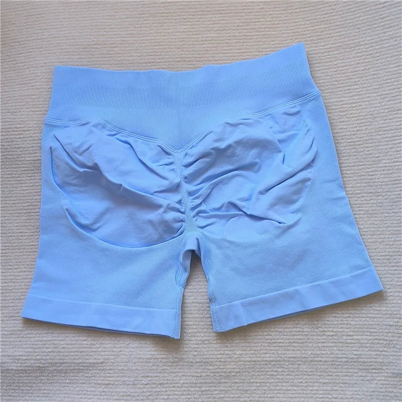 Gym Running Shorts Scrunch Butt Shorts Women Biker Cycling Shorts Seamless Leggings Sexy Athletic Yoga Shorts