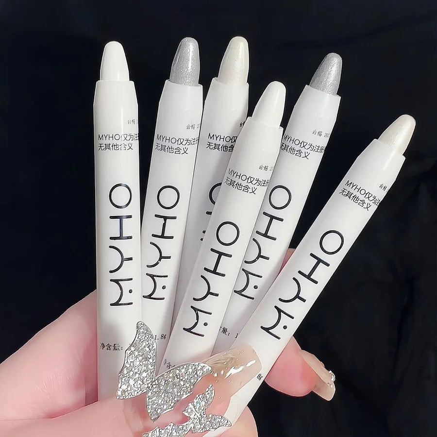 Lying Silkworm Pen Monochrome Brightening Highlight with Flash Eye Shadow Pen