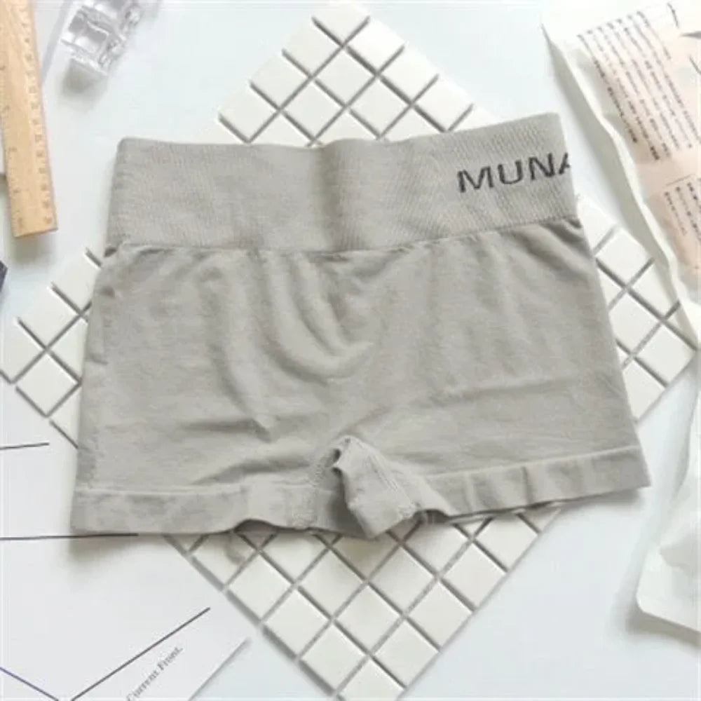 4pcs Safety  Female Panties Pants For Women Seamless Body Shaping Casual Short Ladies Boxer Briefs Boyshorts Cotton Underwear