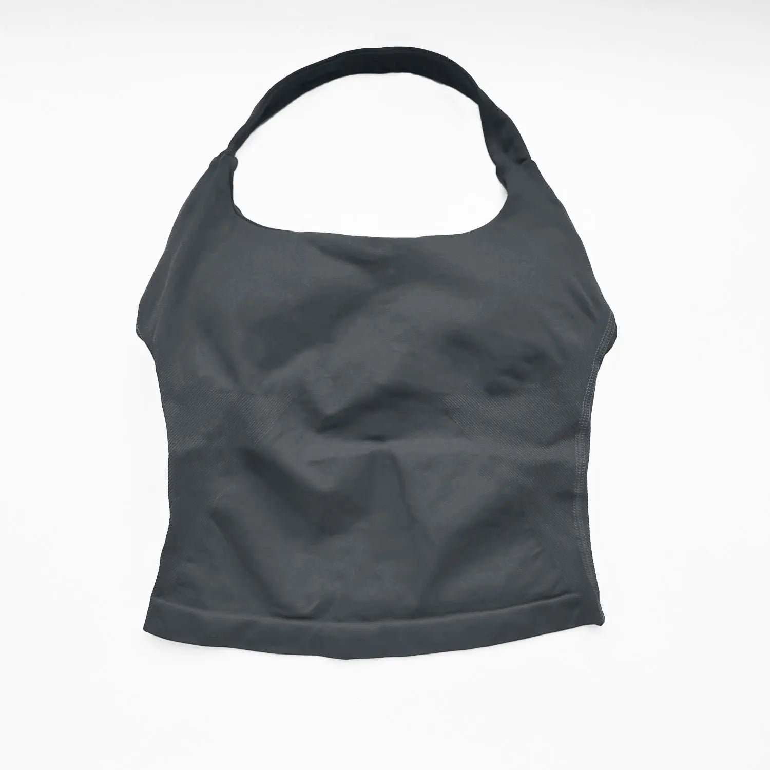 NCLAGEN Gym Halter Top Woman longline strappy tank Padded yoga clothing Fitness workout Running Activewear pilates clothes