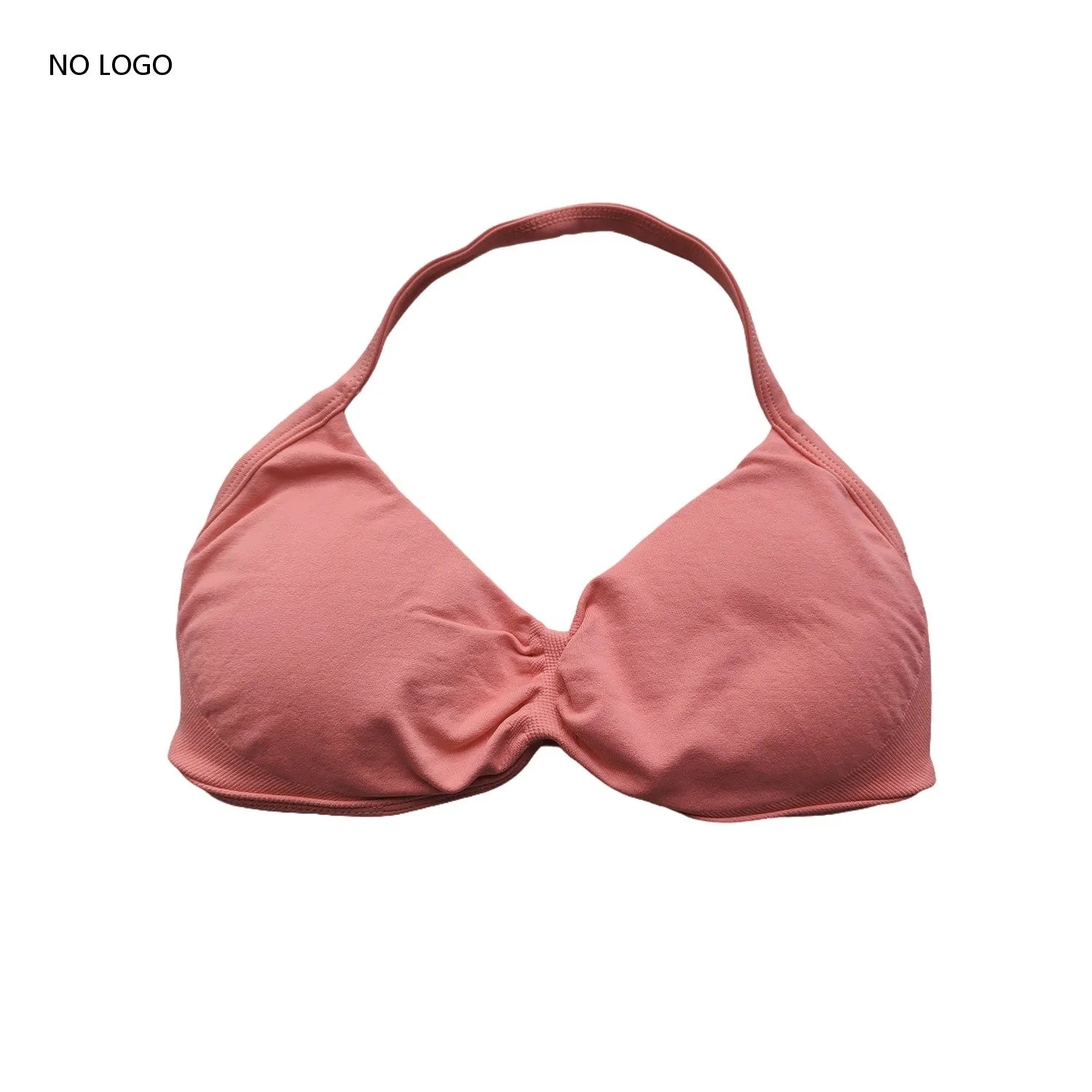 ARFTE Sports Bra Strappy Backless Yoga Gym Bra Removable Cups Women Workout Clothing Gym Top Halter Sport Bras